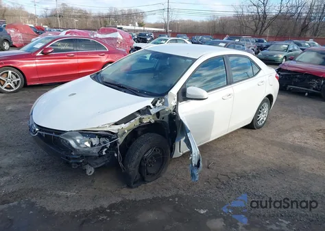 2016 Toyota Corolla Le Eco из США, поврежденный, VIN 5YFBPRHE2GP436728